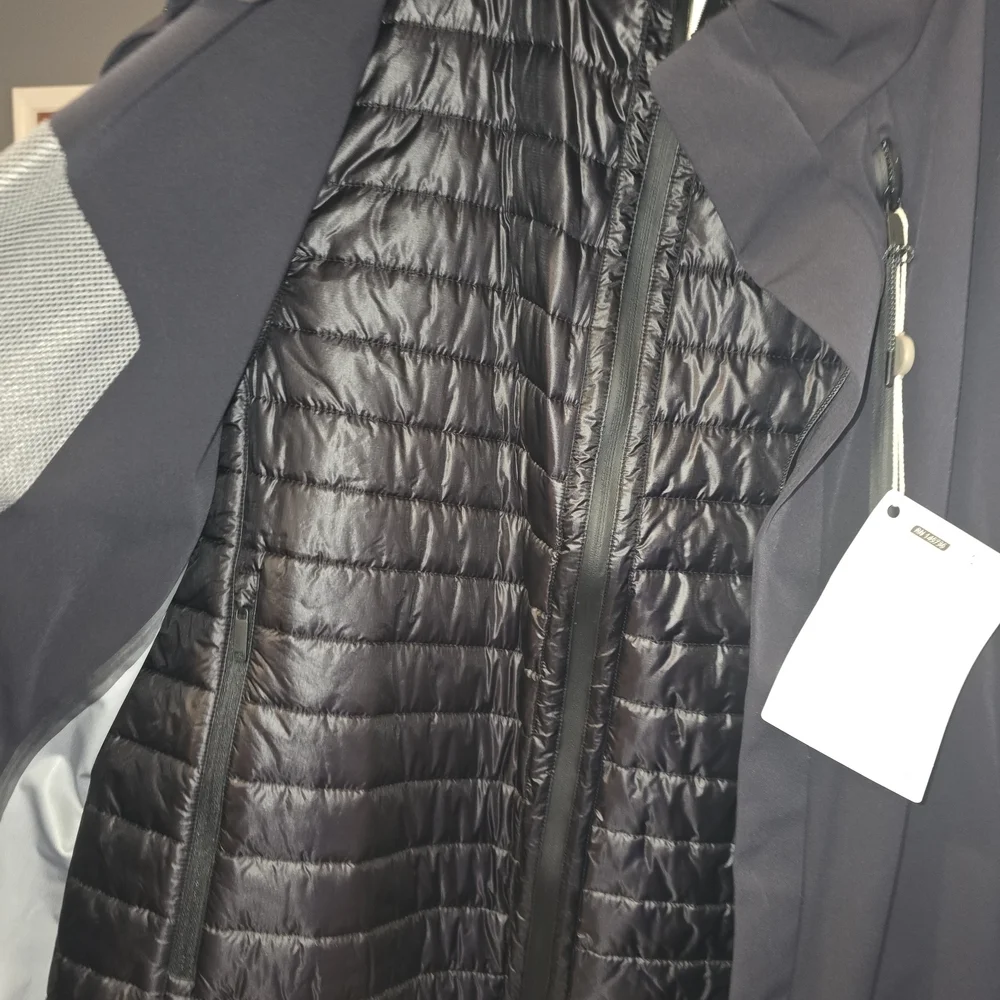 Duno Black Performance Jacket for Men